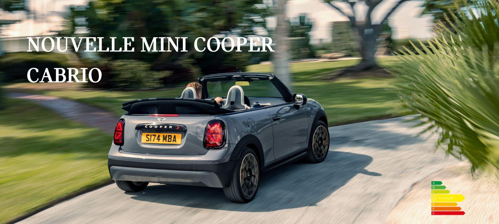 Nouvelle MINI Cooper Cabrio