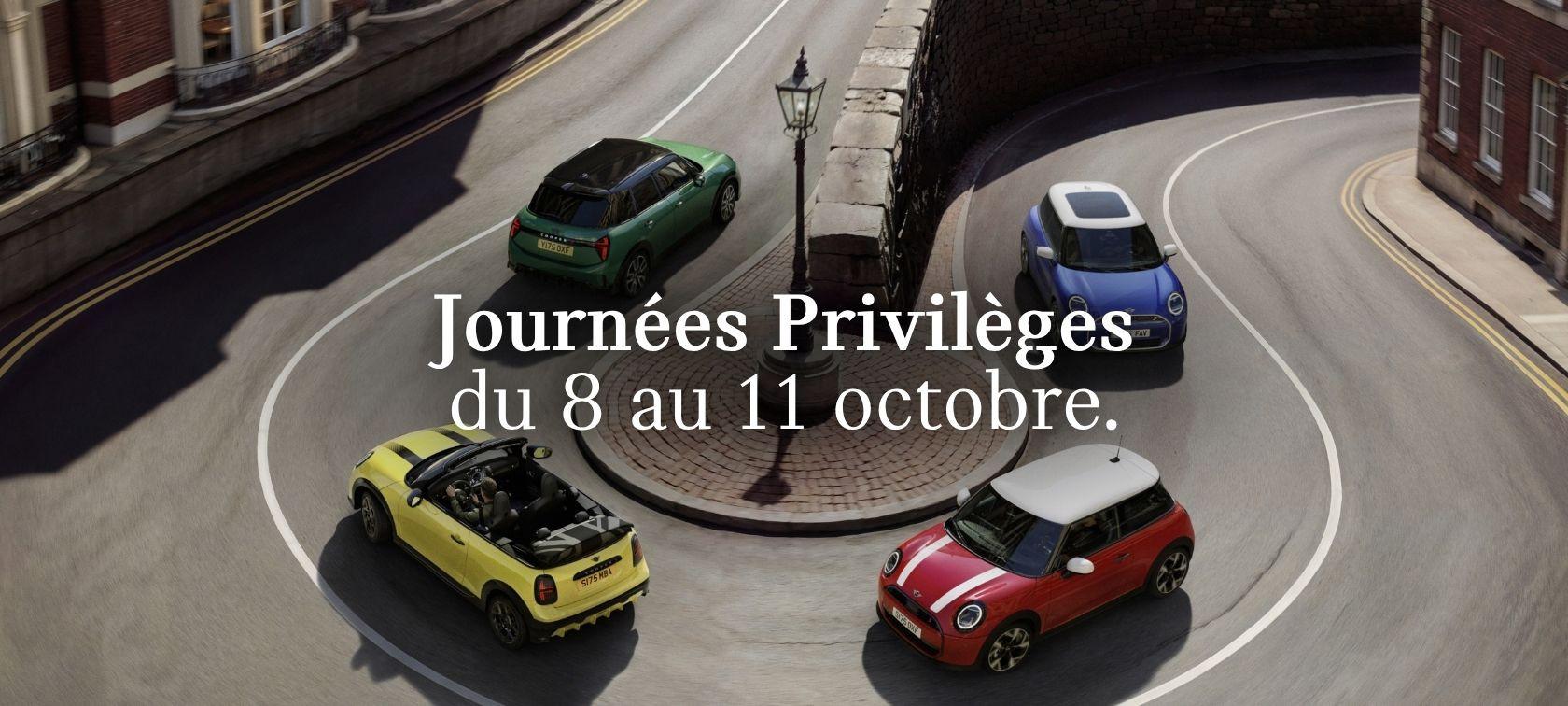 Journées Privilèges MINI Paris Vélizy !