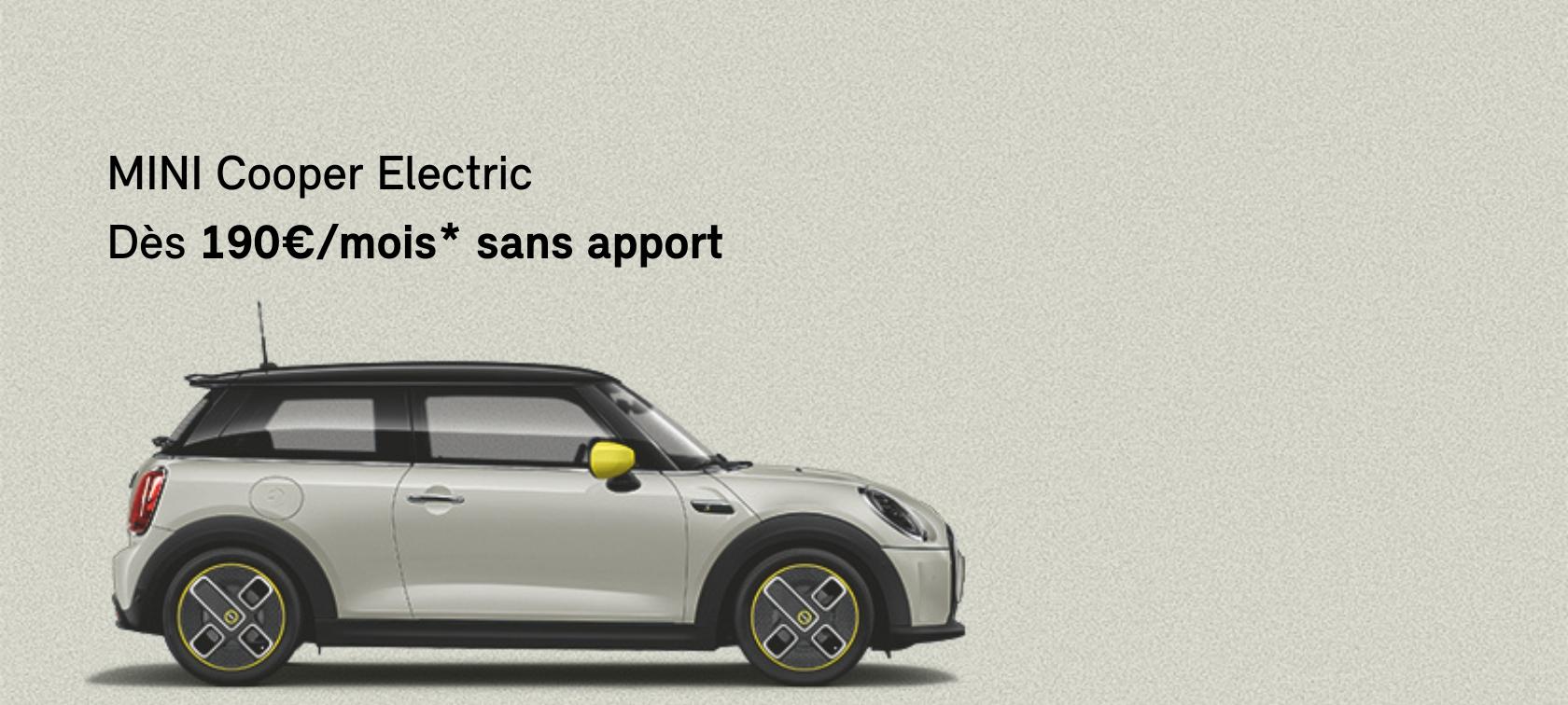 MINI Cooper Electric d'occasion dès 190€*/mois sans apport